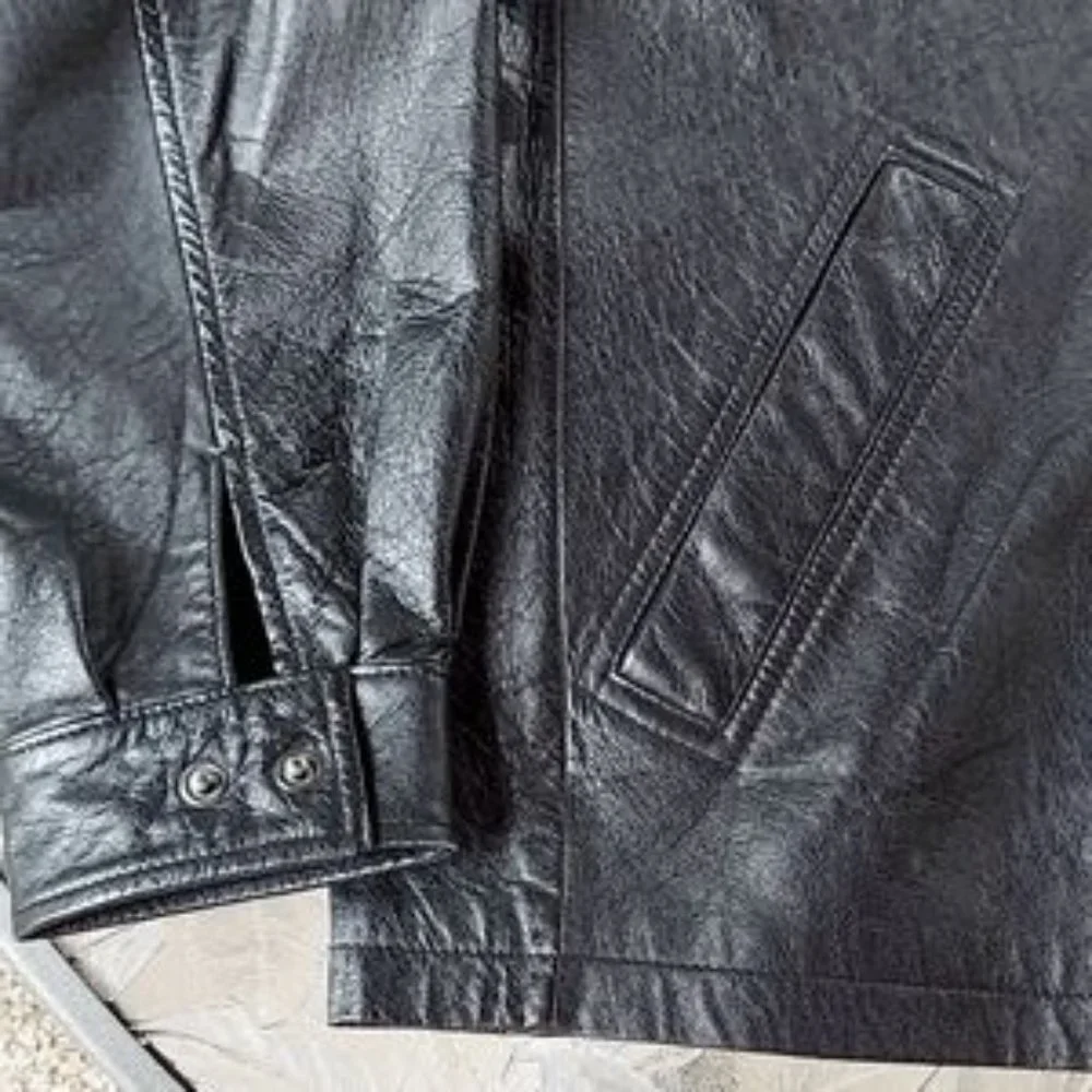 Wilson's leather M Julian jacket. - Picture 3 of 10
